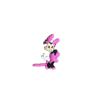 Джибитс Мinni Mouse в розовом