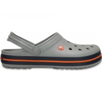 Крокси Сабо Crocs Crocband Light Grey/Navy