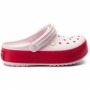 Женские Сабо Кроксы Crocs Platform Barley Pink/Pepper