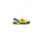 Детские Кроксы Crocs Kids' Crocband LEGO Yellow/Sea/Blue