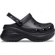 Женские Кроксы на платформе Crocs Classic Bae Clog Black
