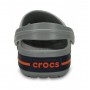 Кроксы Сабо Crocs Crocband Light Grey/Navy