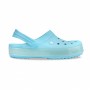 Женские Кроксы Crocs Crocband LUMINOUS Ice Blue/White