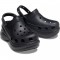 Женские Кроксы на платформе Crocs Classic Bae Clog "Black"
