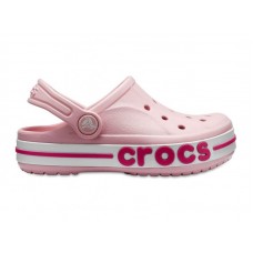 Детские кроксы Crocs Kids' Bayaband Clog Volt Pink