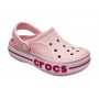 Детские кроксы Crocs Kids' Bayaband Clog Volt Pink