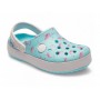 Детские Кроксы Crocs Kids' Crocband Clog Multi-Graphic Blue