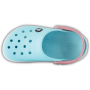 Дитячі Крокси Crocs Kids' Crocband Kids Ice Blue/White