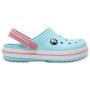 Дитячі Крокси Crocs Kids' Crocband Kids Ice Blue/White