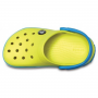 Детские Кроксы Crocs Kids' Crocband Kids Tennis Ball Green/Ocean