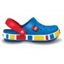 Детские Кроксы Crocs Kids' Crocband LEGO Sea/Blue/Red