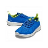 Детские Кроссовки Кроксы Crocs Kids’ LiteRide™ Pacer Blue/White
