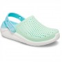 Детские Кроксы Crocs Literide Kids' Neo Mint/White