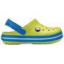Детские Кроксы Crocs Kids' Crocband Kids Tennis Ball Green/Ocean