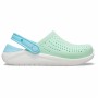 Детские Кроксы Crocs Literide Kids' Neo Mint/White