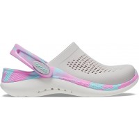 Дитячі Крокси Crocs Literide 360 Kids Pearl/Multi
