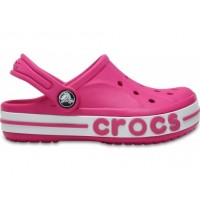 Детские кроксы Crocs Kids' Bayaband Kids Raspberry