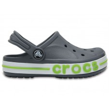 Детские кроксы Crocs Kids' Bayaband Clog Volt Grey