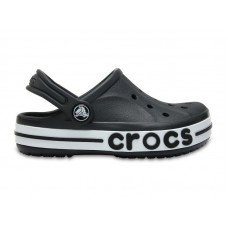Детские кроксы Crocs Kids' Bayaband Clog Volt Вlack