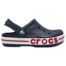 Детские кроксы Crocs Kids' Bayaband Clog Volt Navy