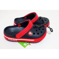 Дитячі крокси Crocs Kids' Bayaband Clog Blue/Red