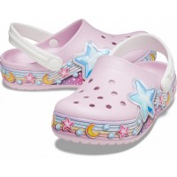 Дитячі крокси Crocs Kids' Bayaband Clog Light Pink