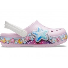 Детские кроксы Crocs Kids' Bayaband Clog Light Pink Детские кроксы Crocs Kids' Bayaband Clog Light Pink