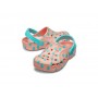 Детские кроксы Crocs Kids' Baya Clog Volt Pink/Blue