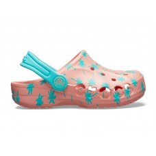 Детские кроксы Crocs Kids' Baya Clog Volt Pink/Blue Детские кроксы Crocs Kids' Baya Clog Volt Pink/Blue