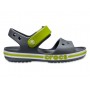 Дитячі Крокси Сандалі Crocs Bayaband Sandal Kids Charcoal