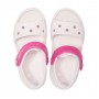 Дитячі Крокси Сандалі Crocs Crocband Sandal Kids Barely Pink