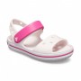 Дитячі Крокси Сандалі Crocs Crocband Sandal Kids Barely Pink