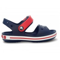 Детские Кроксы Сандалии Crocs Crocband Sandal Kids Navy