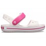 Дитячі Крокси Сандалі Crocs Crocband Sandal Kids Barely Pink