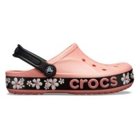 Жіночі крокси Crocs Bayaband Clog Volt Coral/Вlack