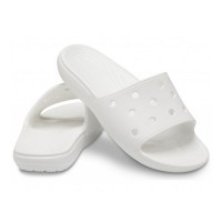 Жіночі шльопання Crocs Classic Slide White