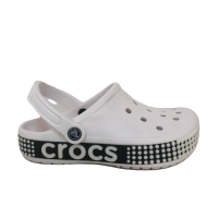 Кроксы Сабо Crocs Bayaband Logo Motion White/Black