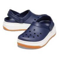 Крокси на товстій підошві Crocs Crocband Full Force Clog Blue/White