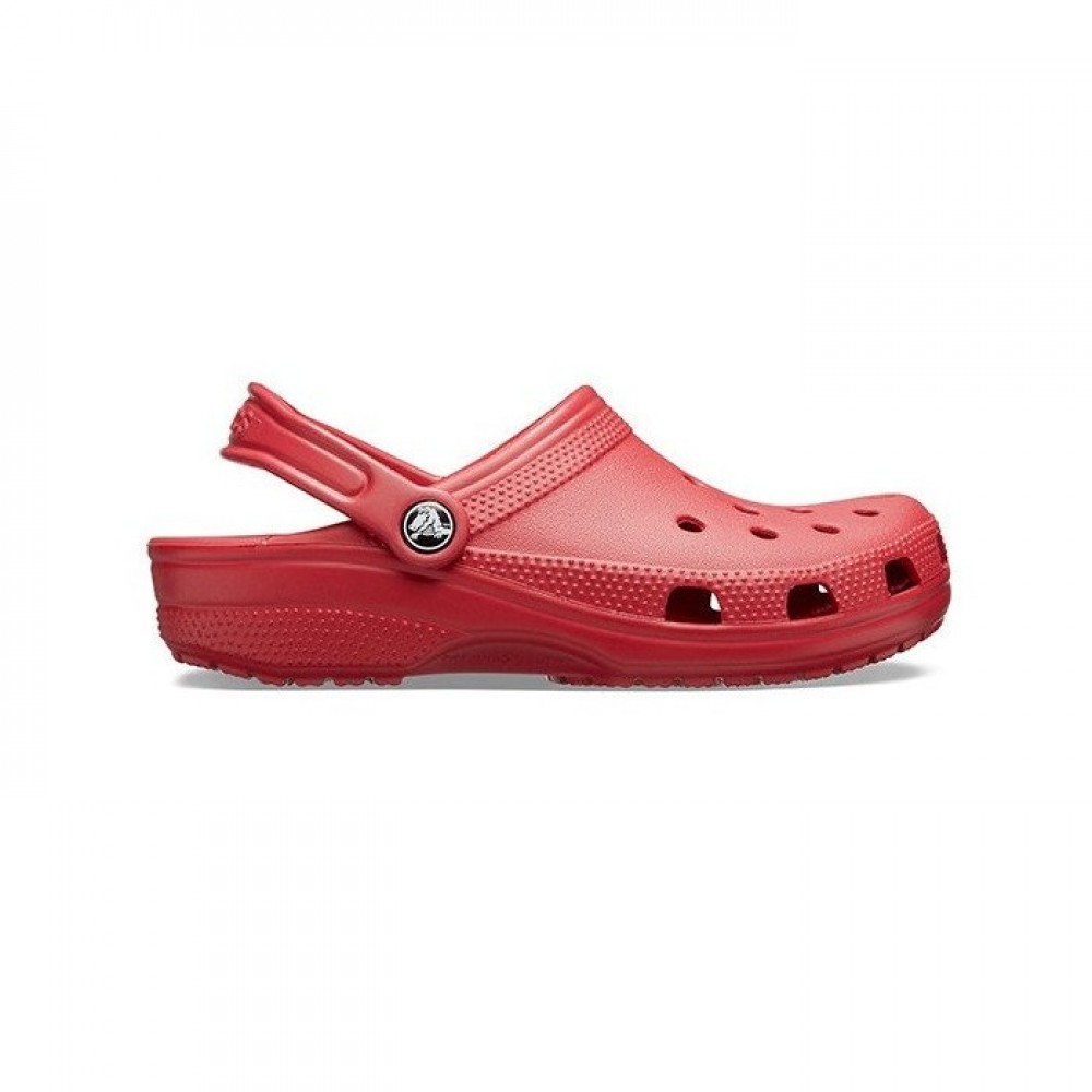 Женские кроксы Классические Сабо Crocs Classic Clog Red
