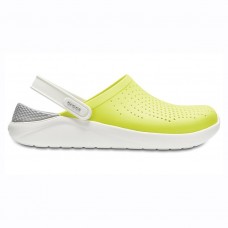 Мужские Сабо Кроксы Crocs Literide Yellow/Grey