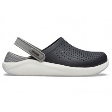 Сабо Кроксы Crocs LiteRide™ Clog Black/Grey/White
