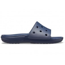 Мужские Кроксы Шлепки Crocs Classic Slide Dark Blue Мужские Кроксы Шлепки Crocs Classic Slide Dark Blue