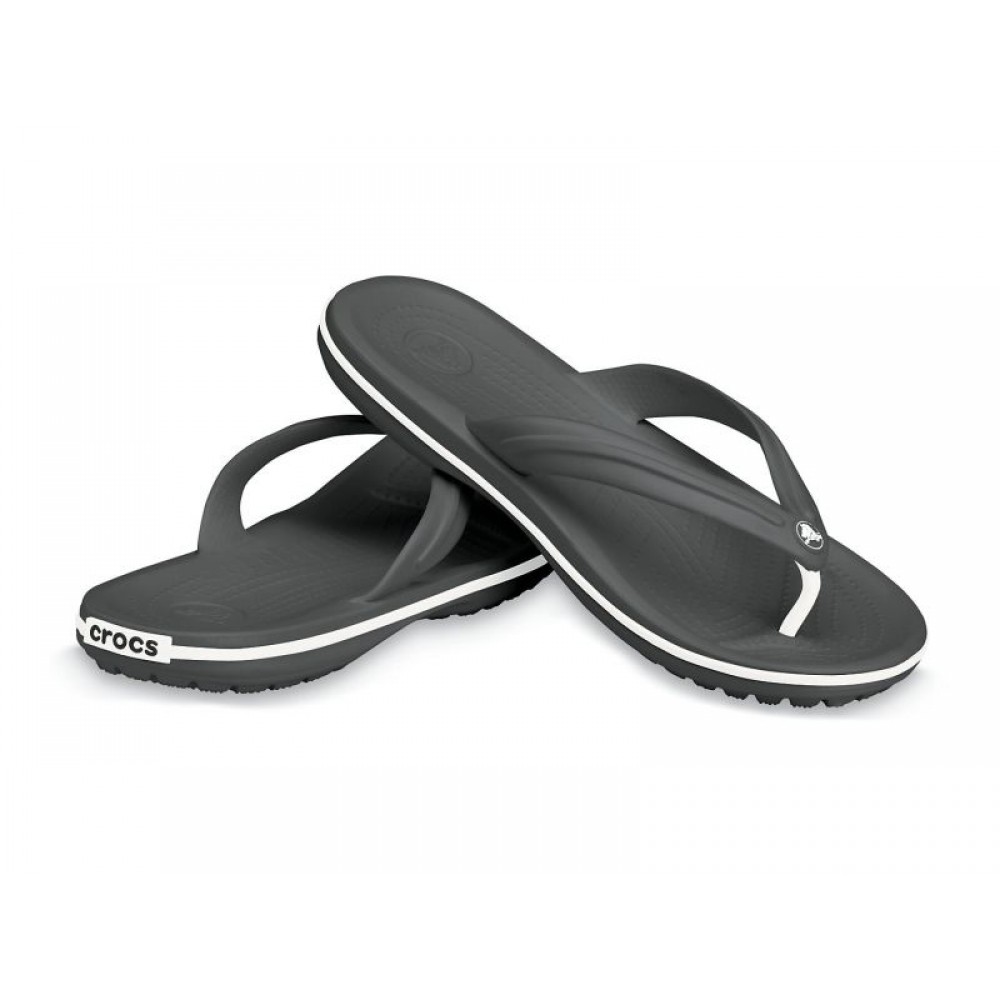 Мужские Кроксы Вьетнамки Crocs Crocband™ Flip Black