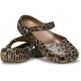 Кроксы Crocs Classic Animal Ballet Sepia/Leopard