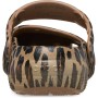 Кроксы Crocs Classic Animal Ballet Sepia/Leopard