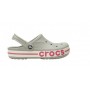 Кроксы Сабо Crocs Bayaband Clog Grey/Pink