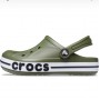 Крокси Сабо Crocs Bayaband Clog Army Green