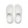 Женские Кроксы Сабо Crocs Classic Mega Crush White