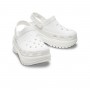 Женские Кроксы Сабо Crocs Classic Mega Crush White