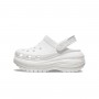 Женские Кроксы Сабо Crocs Classic Mega Crush White